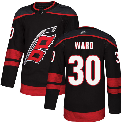 Adidas Carolina Hurricanes #30 Cam Ward Black Alternate Authentic Stitched NHL Jersey Adidas Carolina Hurricanes #30 Cam Ward Black Alternate Authentic Stitched NHL Jersey