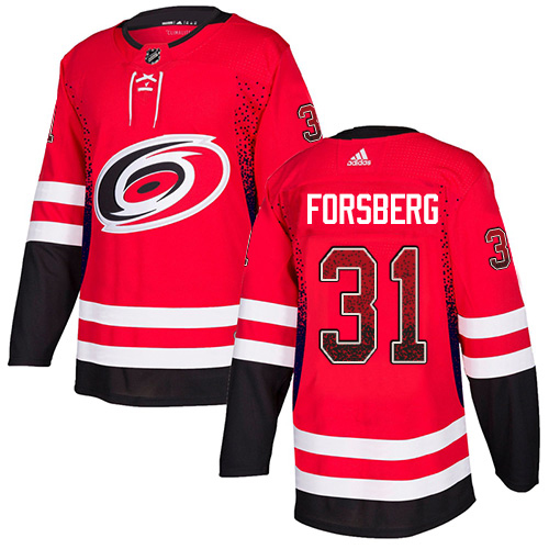 Adidas Carolina Hurricanes #31 Anton Forsberg Red Home Authentic Drift Fashion Stitched NHL Jersey Adidas Carolina Hurricanes #31 Anton Forsberg Red Home Authentic Drift Fashion Stitched NHL Jersey