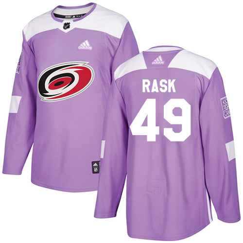Adidas Carolina Hurricanes #49 Victor Rask Purple Authentic Fights Cancer Stitched NHL Jersey Adidas Carolina Hurricanes #49 Victor Rask Purple Authentic Fights Cancer Stitched NHL Jersey