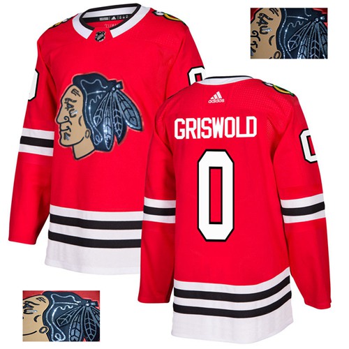 Adidas Chicago Blackhawks #00 Clark Griswold Red Home Authentic Fashion Gold Stitched NHL Jersey Adidas Chicago Blackhawks #00 Clark Griswold Red Home Authentic Fashion Gold Stitched NHL Jersey
