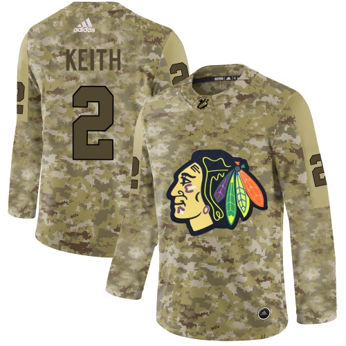 Adidas Chicago Blackhawks #2 Duncan Keith Camo Authentic Stitched NHL Jersey Adidas Chicago Blackhawks #2 Duncan Keith Camo Authentic Stitched NHL Jersey