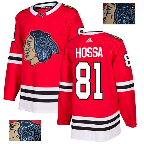 Adidas Chicago Blackhawks #81 Marian Hossa Red Home Authentic Fashion Gold Stitched NHL Jersey Adidas Chicago Blackhawks #81 Marian Hossa Red Home Authentic Fashion Gold Stitched NHL Jersey