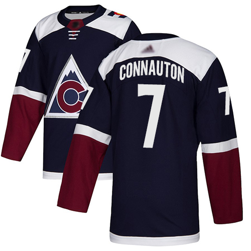 Adidas Colorado Avalanche #7 Kevin Connauton Navy Alternate Authentic Stitched NHL Jersey Adidas Colorado Avalanche #7 Kevin Connauton Navy Alternate Authentic Stitched NHL Jersey