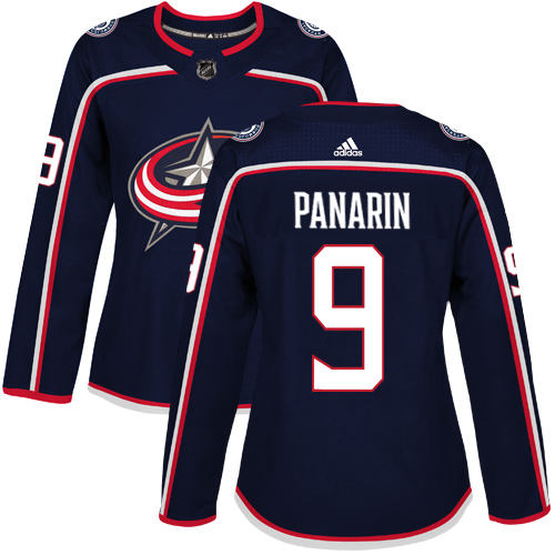 Adidas Columbus Blue Jackets #9 Artemi Panarin Navy Blue Home Authentic Womens Stitched NHL Jersey Adidas Columbus Blue Jackets #9 Artemi Panarin Navy Blue Home Authentic Womens Stitched NHL Jersey