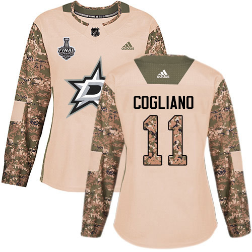 Adidas Dallas Stars #11 Andrew Cogliano Camo Authentic 2017 Veterans Day Womens 2020 Stanley Cup Final Stitched NHL Jersey Adidas Dallas Stars #11 Andrew Cogliano Camo Authentic 2017 Veterans Day Womens 2020 Stanley Cup Final Stitched NHL Jersey