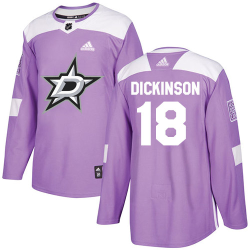 Adidas Dallas Stars #18 Jason Dickinson Purple Authentic Fights Cancer Youth Stitched NHL Jersey Adidas Dallas Stars #18 Jason Dickinson Purple Authentic Fights Cancer Youth Stitched NHL Jersey