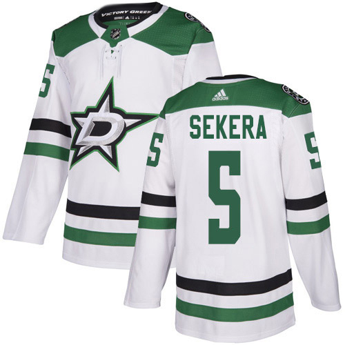 Adidas Dallas Stars #5 Andrej Sekera White Road Authentic Youth Stitched NHL Jersey Adidas Dallas Stars #5 Andrej Sekera White Road Authentic Youth Stitched NHL Jersey