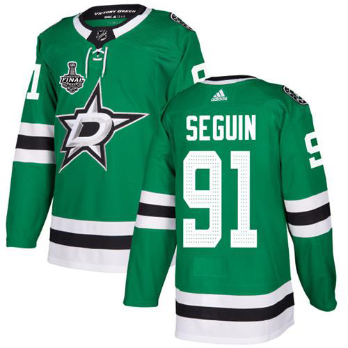 Adidas Dallas Stars #91 Tyler Seguin Green Home Authentic 2020 Stanley Cup Final Stitched NHL Jersey Adidas Dallas Stars #91 Tyler Seguin Green Home Authentic 2020 Stanley Cup Final Stitched NHL Jersey