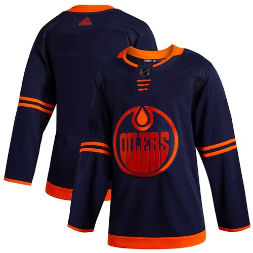 Adidas Edmonton Oilers Blank Navy Alternate Authentic Stitched NHL Jersey Adidas Edmonton Oilers Blank Navy Alternate Authentic Stitched NHL Jersey
