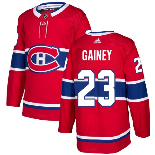 Adidas Montreal Canadiens #23 Bob Gainey Red Home Authentic Stitched NHL Jersey Adidas Montreal Canadiens #23 Bob Gainey Red Home Authentic Stitched NHL Jersey