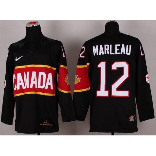 Olympic 2014 CA. #12 Patrick Marleau Black Stitched NHL Jersey Olympic 2014 CA. #12 Patrick Marleau Black Stitched NHL Jersey