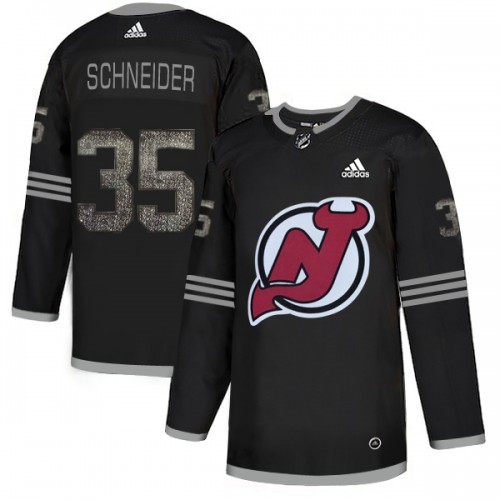Adidas New Jersey Devils #35 Cory Schneider Black Authentic Classic Stitched NHL Jersey Adidas New Jersey Devils #35 Cory Schneider Black Authentic Classic Stitched NHL Jersey