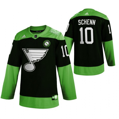 St. Louis Blues #10 Brayden Schenn Mens Adidas Green Hockey Fight nCoV Limited NHL Jersey St. Louis Blues #10 Brayden Schenn Mens Adidas Green Hockey Fight nCoV Limited NHL Jersey