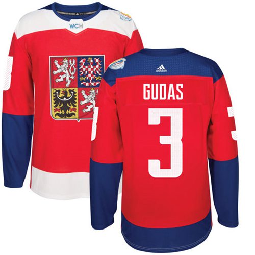 Team Czech Republic #3 Radko Gudas Red 2016 World Cup Stitched NHL Jersey Team Czech Republic #3 Radko Gudas Red 2016 World Cup Stitched NHL Jersey