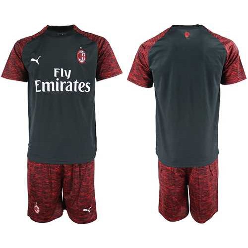 AC Milan Blank Third Soccer Club Jersey AC Milan Blank Third Soccer Club Jersey