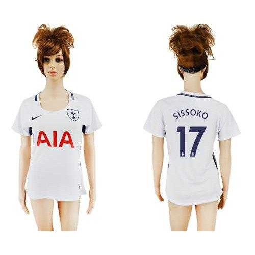 Womens Tottenham Hotspur #17 Sissoko Home Soccer Club Jersey Womens Tottenham Hotspur #17 Sissoko Home Soccer Club Jersey