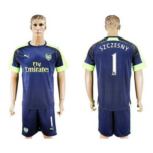 Arsenal #1 Szczesny Sec Away Soccer Club Jersey Arsenal #1 Szczesny Sec Away Soccer Club Jersey