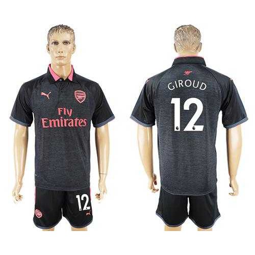 Arsenal #12 Giroud Sec Away Soccer Club Jersey Arsenal #12 Giroud Sec Away Soccer Club Jersey