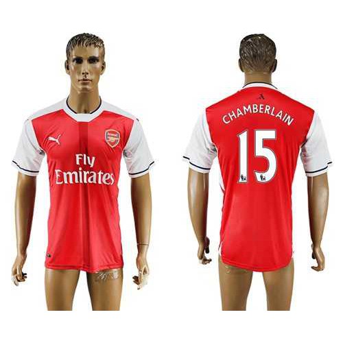 Arsenal #15 Chamberlain Home Soccer Club Jersey Arsenal #15 Chamberlain Home Soccer Club Jersey