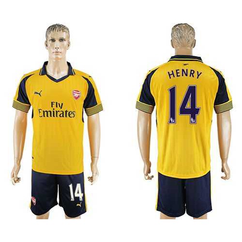 Arsenal #14 Henry Away Soccer Club Jersey Arsenal #14 Henry Away Soccer Club Jersey