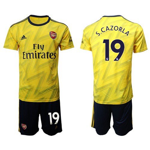 Arsenal #19 S.Cazorla Away Soccer Club Jersey Arsenal #19 S.Cazorla Away Soccer Club Jersey