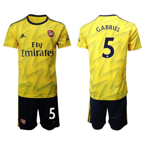 Arsenal #5 Gabriel Away Soccer Club Jersey Arsenal #5 Gabriel Away Soccer Club Jersey