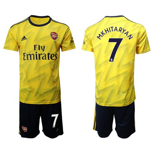 Arsenal #7 Mkhitaryan Away Soccer Club Jersey Arsenal #7 Mkhitaryan Away Soccer Club Jersey