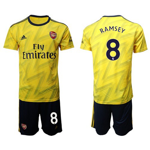 Arsenal #8 Ramsey Away Soccer Club Jersey Arsenal #8 Ramsey Away Soccer Club Jersey
