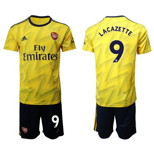 Arsenal #9 Lacazette Away Soccer Club Jersey Arsenal #9 Lacazette Away Soccer Club Jersey