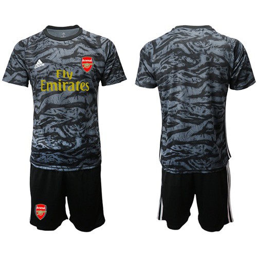 Arsenal Blank Black Goalkeeper Soccer Club Jersey Arsenal Blank Black Goalkeeper Soccer Club Jersey