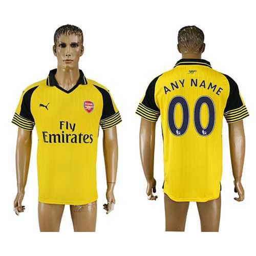 Arsenal Personalized Away Soccer Club Jersey Arsenal Personalized Away Soccer Club Jersey