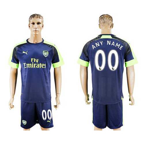 Arsenal Personalized Sec Away Soccer Club Jersey Arsenal Personalized Sec Away Soccer Club Jersey