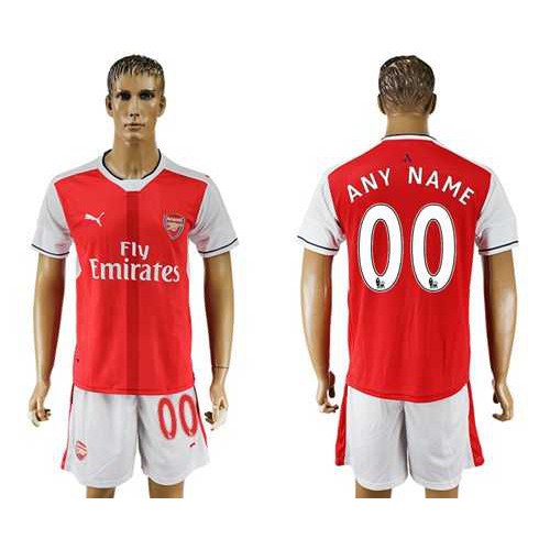 Arsenal Personalized Home Soccer Club Jersey Arsenal Personalized Home Soccer Club Jersey