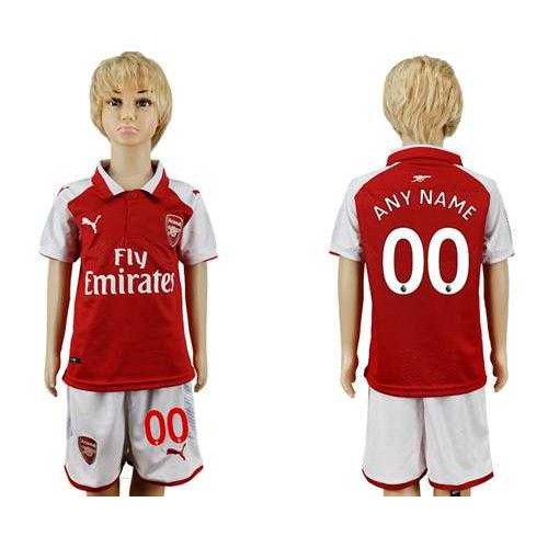 Arsenal Personalized Home Kid Soccer Club Jersey Arsenal Personalized Home Kid Soccer Club Jersey