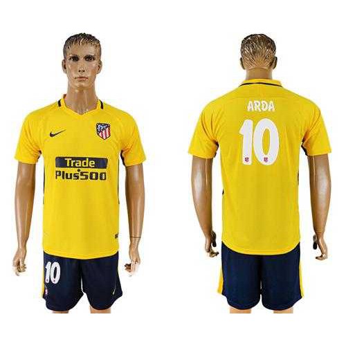 Atletico Madrid #10 Arda Away Soccer Club Jersey Atletico Madrid #10 Arda Away Soccer Club Jersey