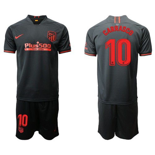 Atletico Madrid #10 Carrasco Away Soccer Club Jersey Atletico Madrid #10 Carrasco Away Soccer Club Jersey