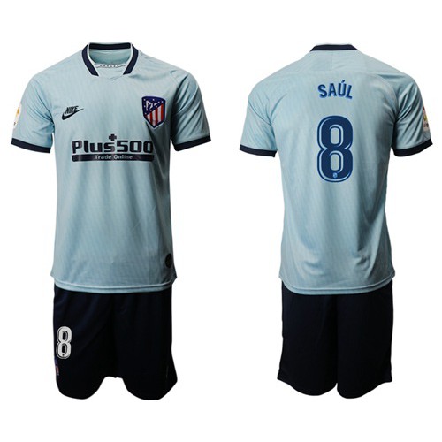 Atletico Madrid #8 Saul Third Soccer Club Jersey Atletico Madrid #8 Saul Third Soccer Club Jersey