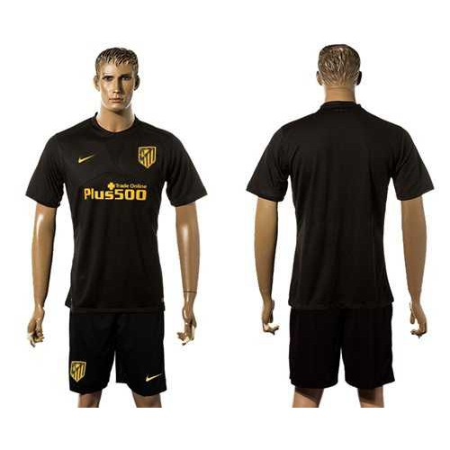 Atletico Madrid Blank Away Soccer Club Jersey Atletico Madrid Blank Away Soccer Club Jersey