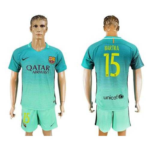 Barcelona #15 Bartra Sec Away Soccer Club Jersey Barcelona #15 Bartra Sec Away Soccer Club Jersey