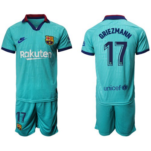 Barcelona #17 Griezmann Third Soccer Club Jersey Barcelona #17 Griezmann Third Soccer Club Jersey