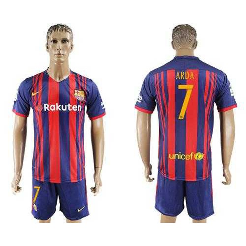 Barcelona #7 Arda Home Soccer Club Jersey Barcelona #7 Arda Home Soccer Club Jersey