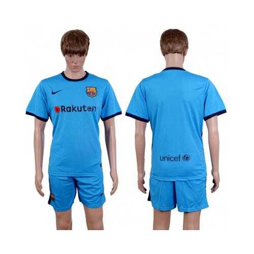 Barcelona Blank Sec Away Soccer Club Jersey Barcelona Blank Sec Away Soccer Club Jersey