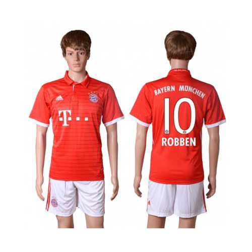 Bayern Munchen #10 Robben Home Soccer Club Jersey Bayern Munchen #10 Robben Home Soccer Club Jersey