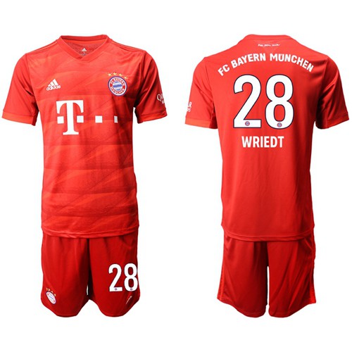 Bayern Munchen #28 Wriedt Home Soccer Club Jersey Bayern Munchen #28 Wriedt Home Soccer Club Jersey