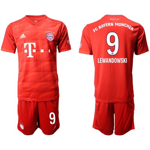 Bayern Munchen #9 Lewandowski Home Soccer Club Jersey Bayern Munchen #9 Lewandowski Home Soccer Club Jersey
