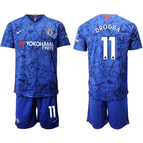 Chelsea #11 Drogba Home Soccer Club Jersey Chelsea #11 Drogba Home Soccer Club Jersey