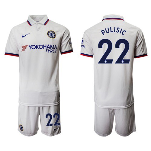 Chelsea #22 Pulisic Away Soccer Club Jersey Chelsea #22 Pulisic Away Soccer Club Jersey