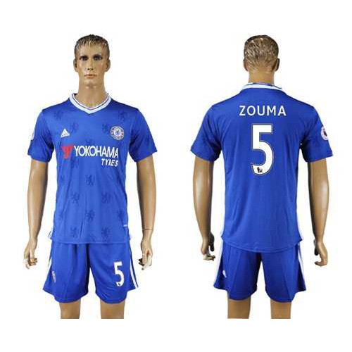Chelsea #5 Zouma Home Soccer Club Jersey Chelsea #5 Zouma Home Soccer Club Jersey