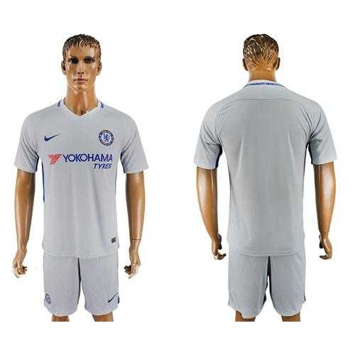 Chelsea Blank Sec Away Soccer Club Jersey Chelsea Blank Sec Away Soccer Club Jersey