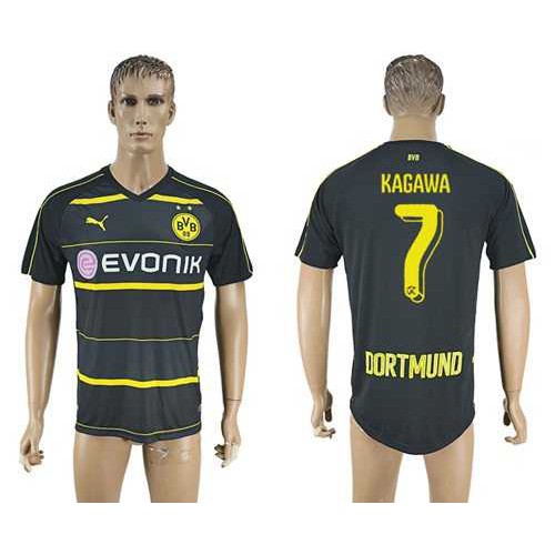 Dortmund #7 Kagawa Away Soccer Club Jersey Dortmund #7 Kagawa Away Soccer Club Jersey